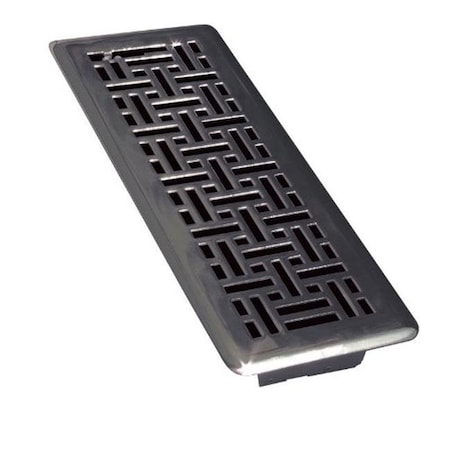 Truaire Truaire C167-MMB04X12 Floor Register  Matte Black - 4 x 12 in. 4353306